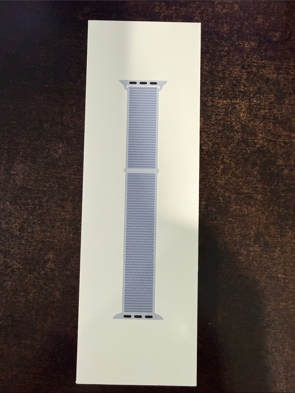New 46mm Apple Blue Cloud Sport Loop Watch Band